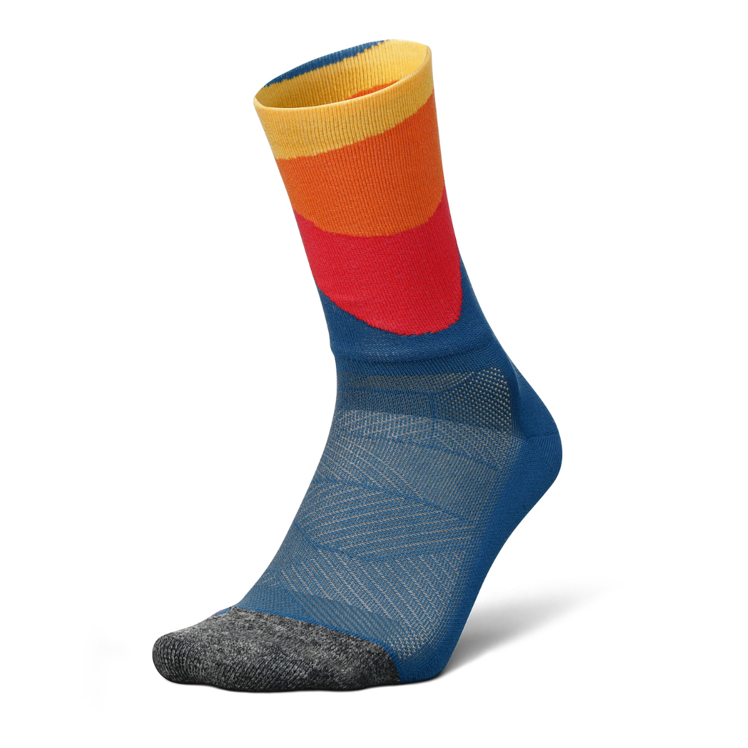 Feetures｜ELITE LIGHT CUSHION MINI CREW (Rhythmic Blue)