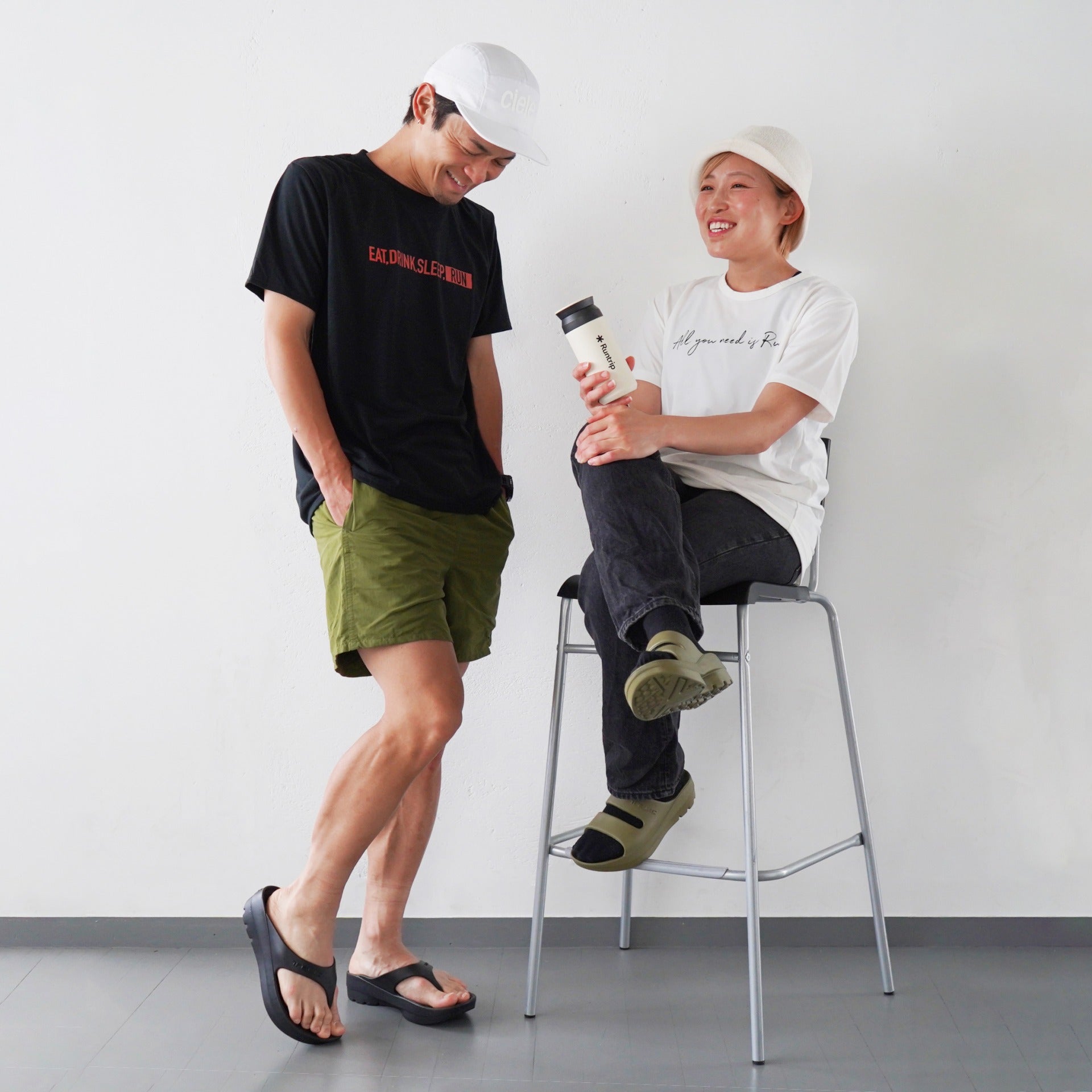 TELICリカバリーサンダル W-STRAP (Olive)