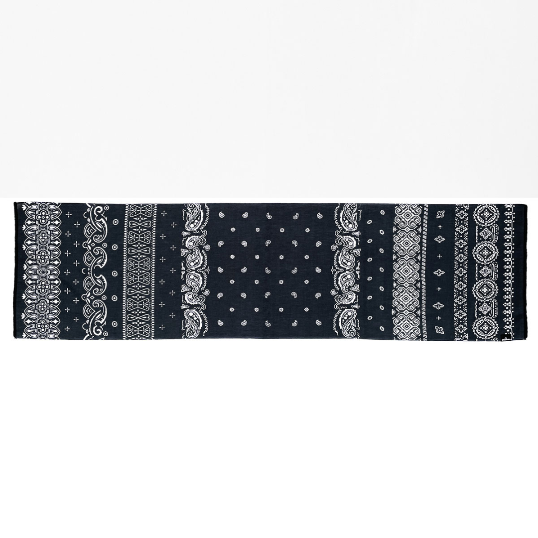 CHAORAS スポーツてぬぐい (ビンテージバンダナ Black)