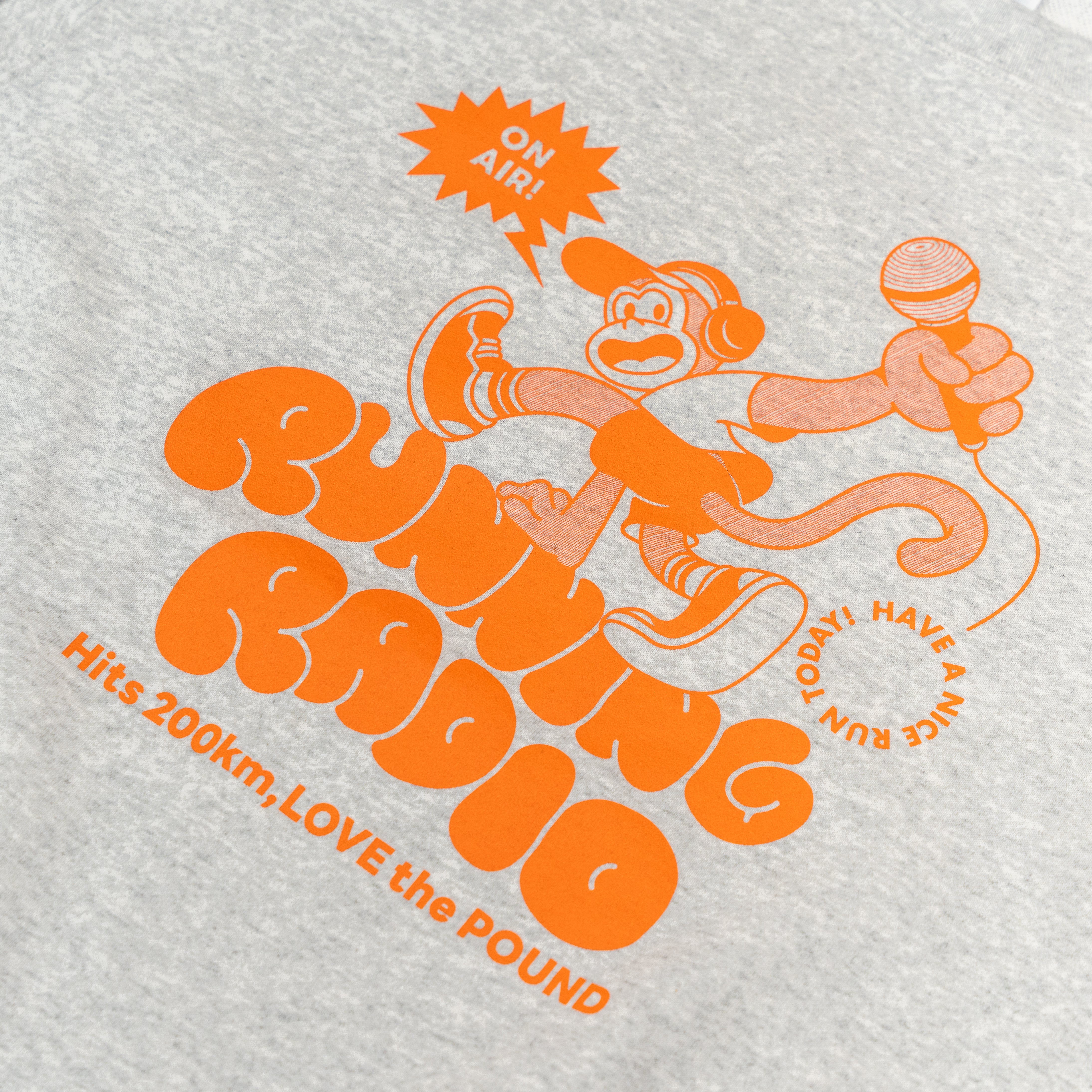 Running Radio Crewneck Sweat