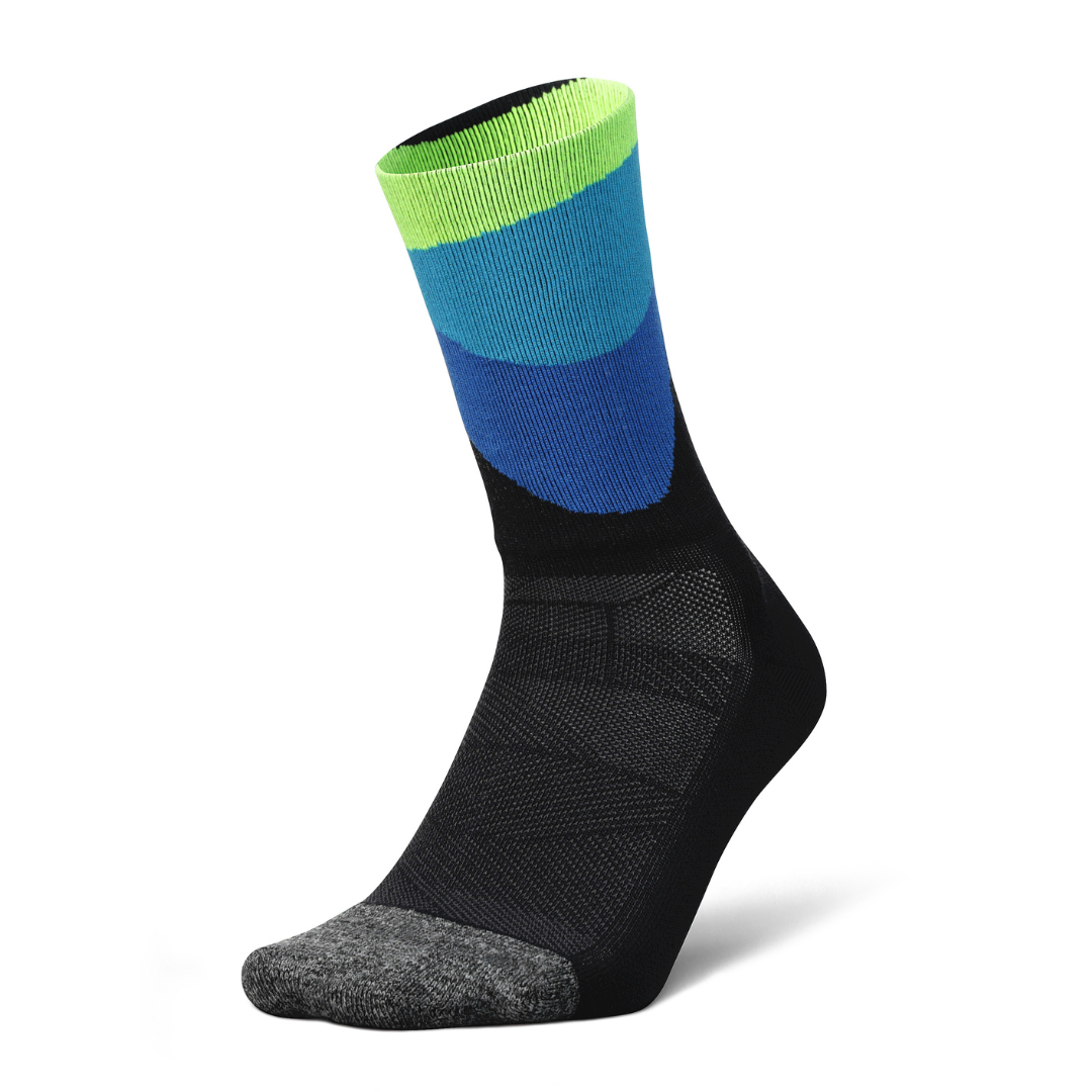 Feetures｜ELITE LIGHT CUSHION MINI CREW (Rhythmic Black)