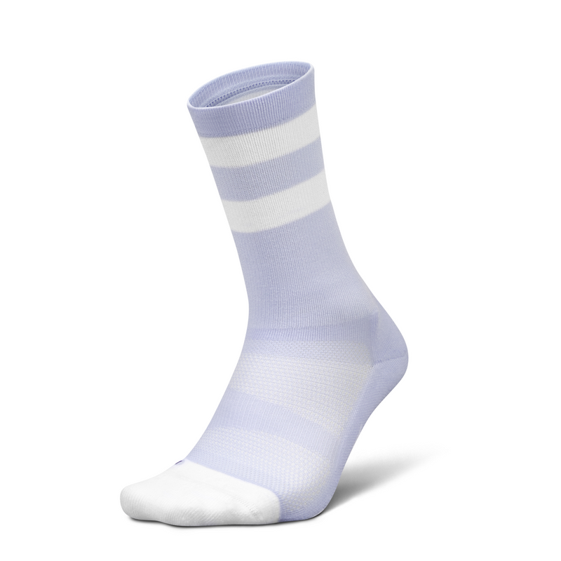 Feetures｜ELITE LIGHT CUSHION MINI CREW (Lilac High Top Stripe)