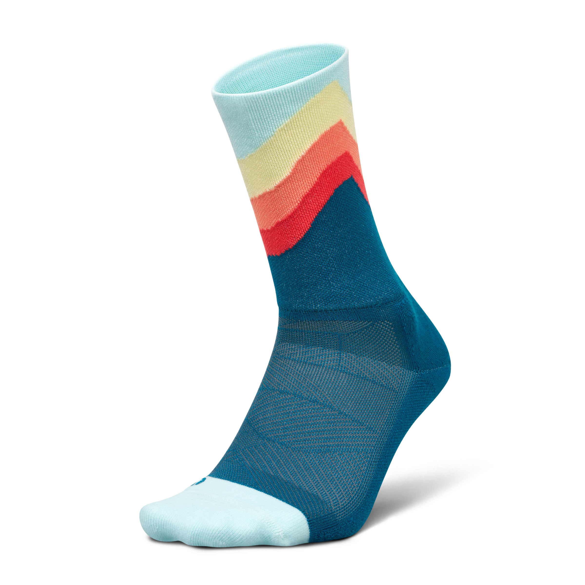 Feetures｜ELITE LIGHT CUSHION MINI CREW (Blue Swell)