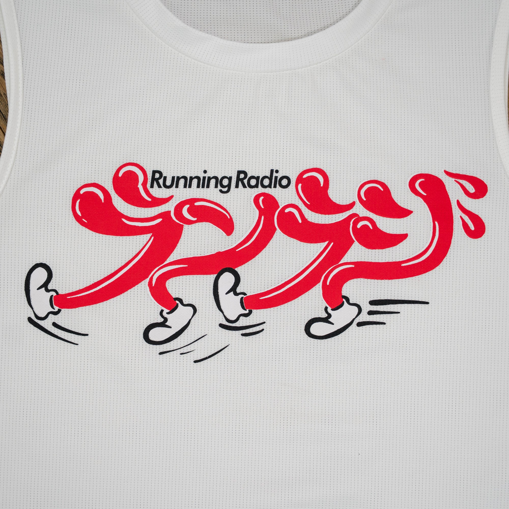 ランラジ × JINGER Racing Tank (White / Women's) – Runtrip Store