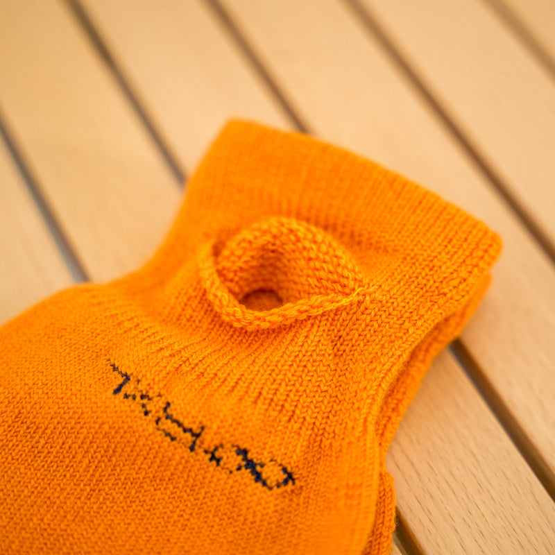 R×L｜メリノグローブ ミッドG / Runtripコラボ限定カラー (Orange × Navy)