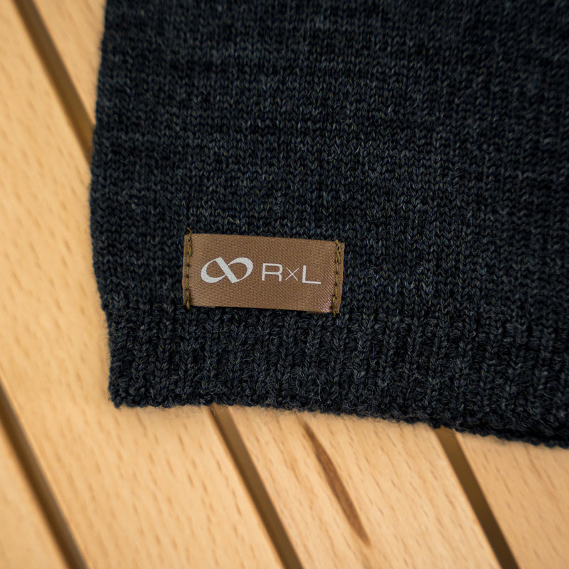 R×L｜メリノウールネックウォーマー (Charcoal)