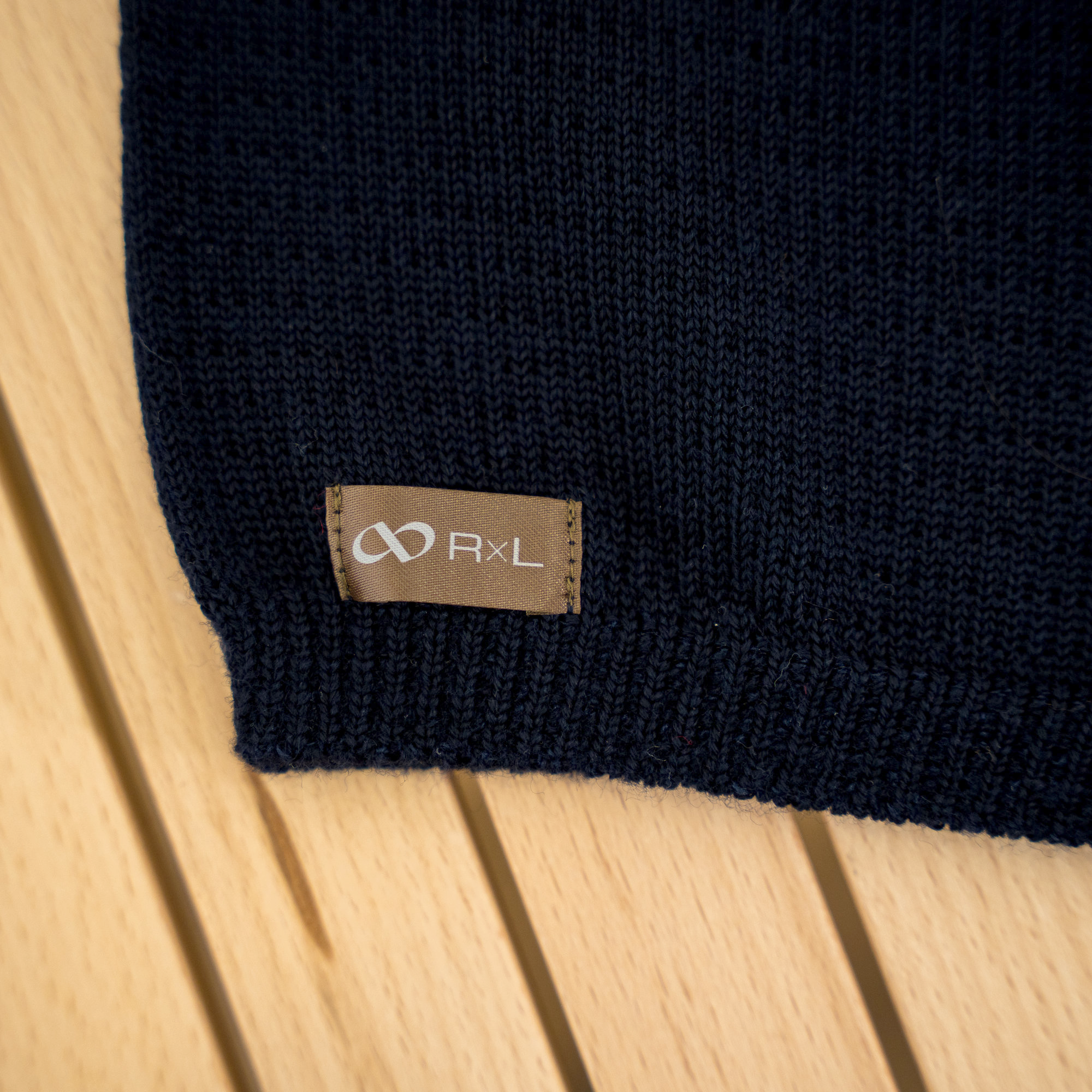 R×L｜メリノウールネックウォーマー / Runtripコラボ限定カラー (Navy)