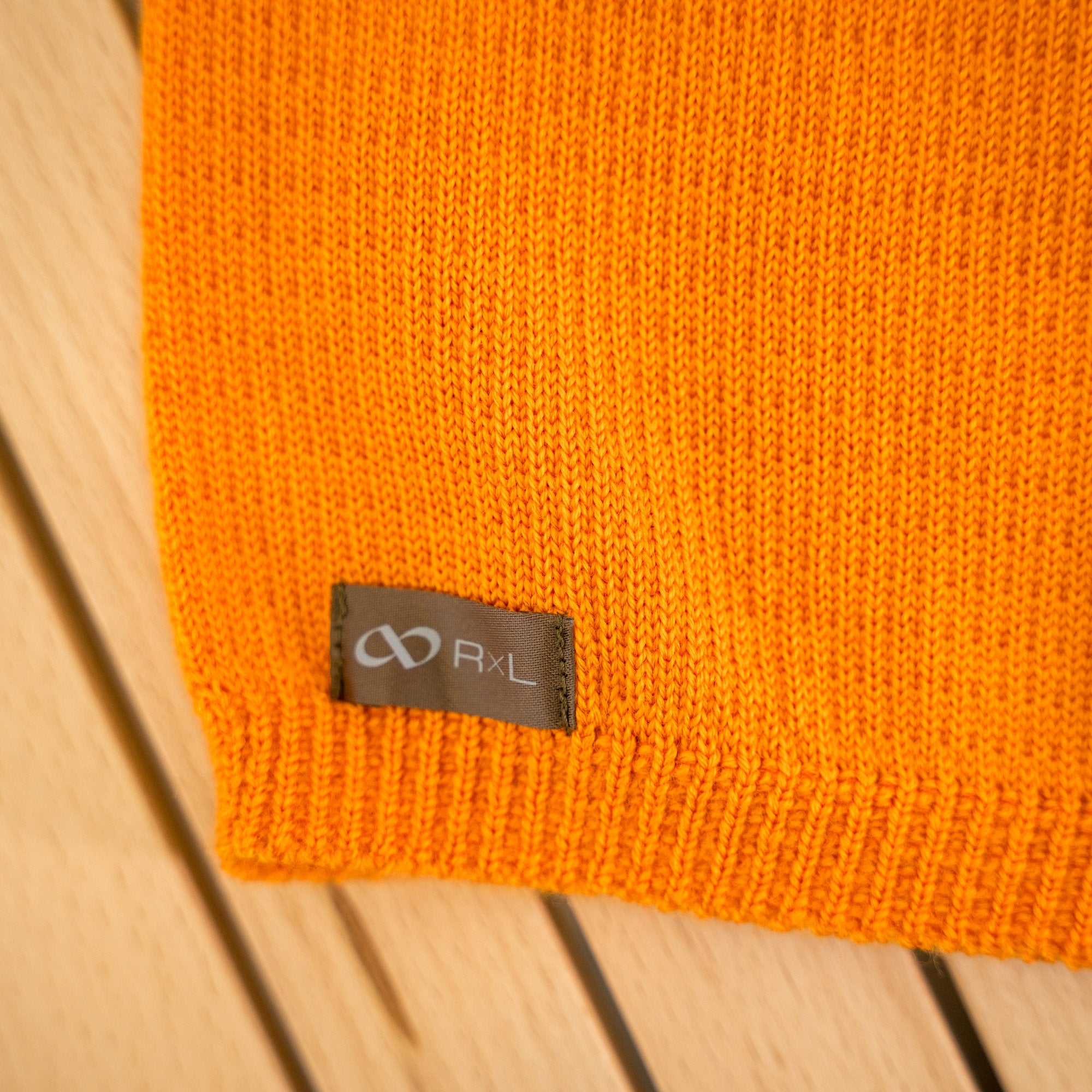 R×L｜メリノウールネックウォーマー / Runtripコラボ限定カラー (Orange)