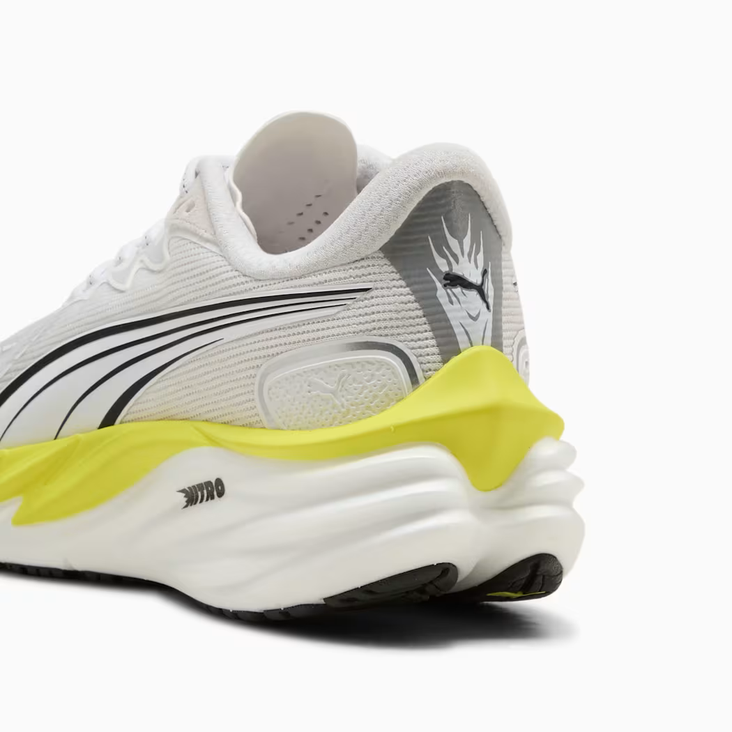 PUMA VELOCITY NITRO 4（Men's）PUMA WHITE-LUX LIME-PUMA BLACK