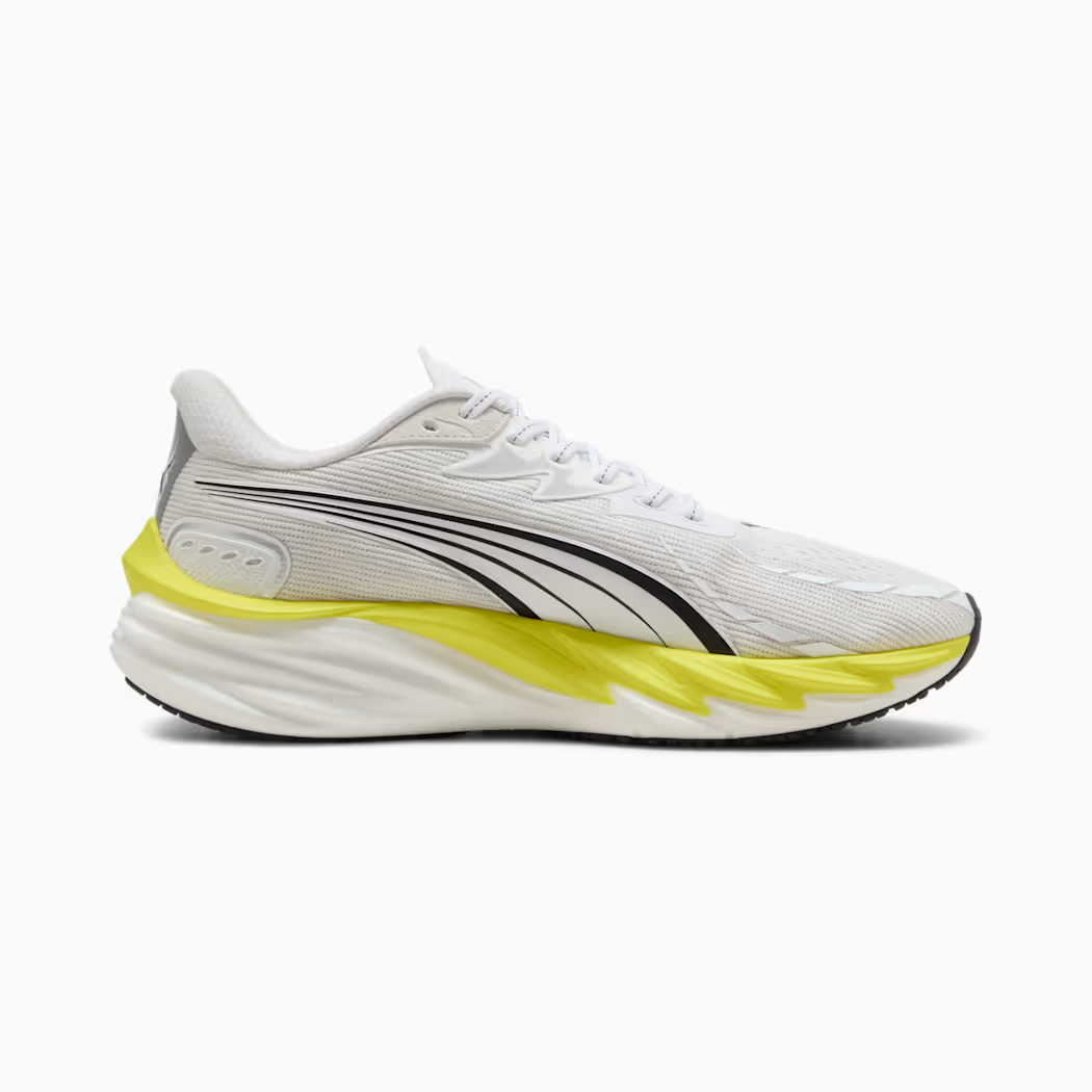 PUMA VELOCITY NITRO 4（Men's）PUMA WHITE-LUX LIME-PUMA BLACK