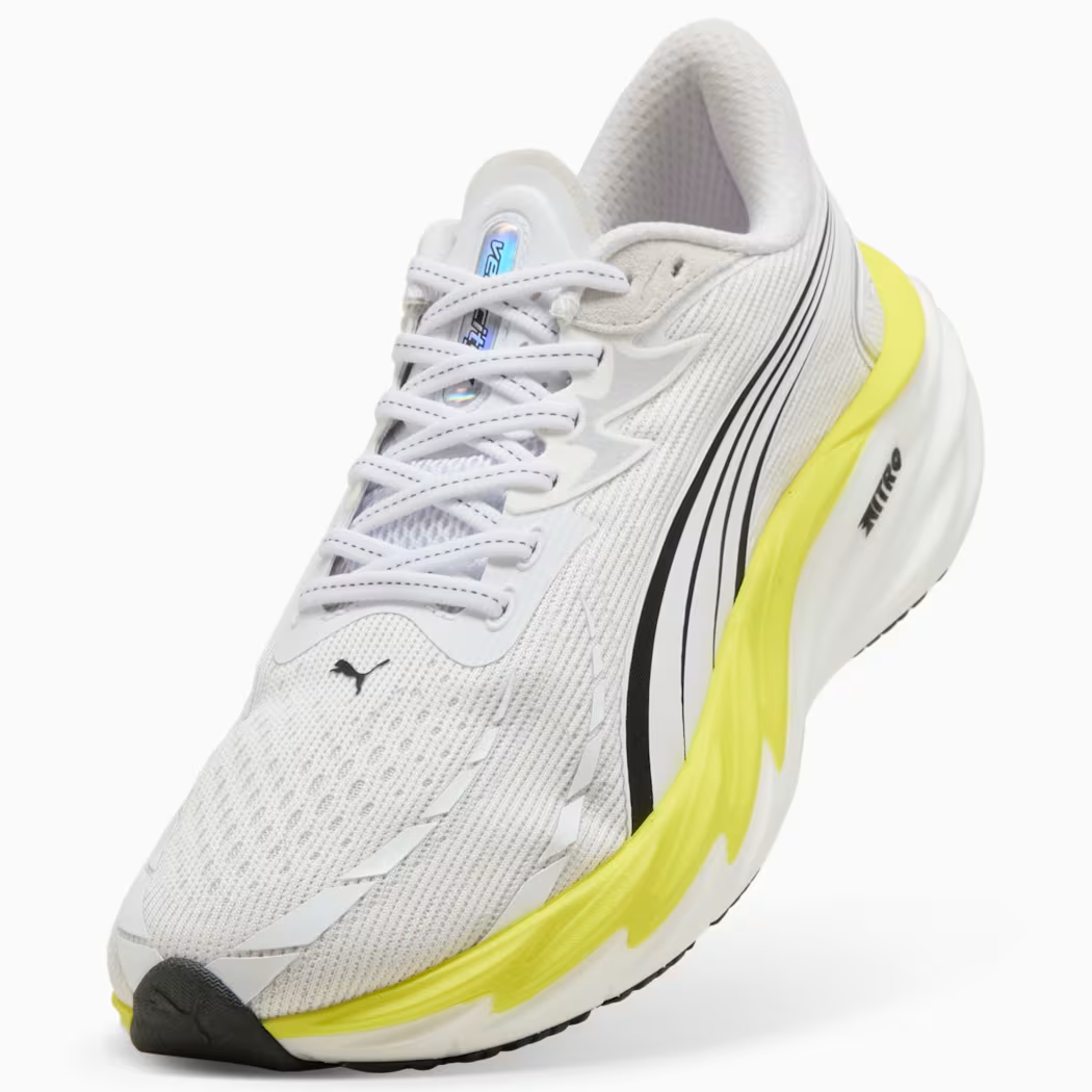 PUMA VELOCITY NITRO 4（Men's）PUMA WHITE-LUX LIME-PUMA BLACK