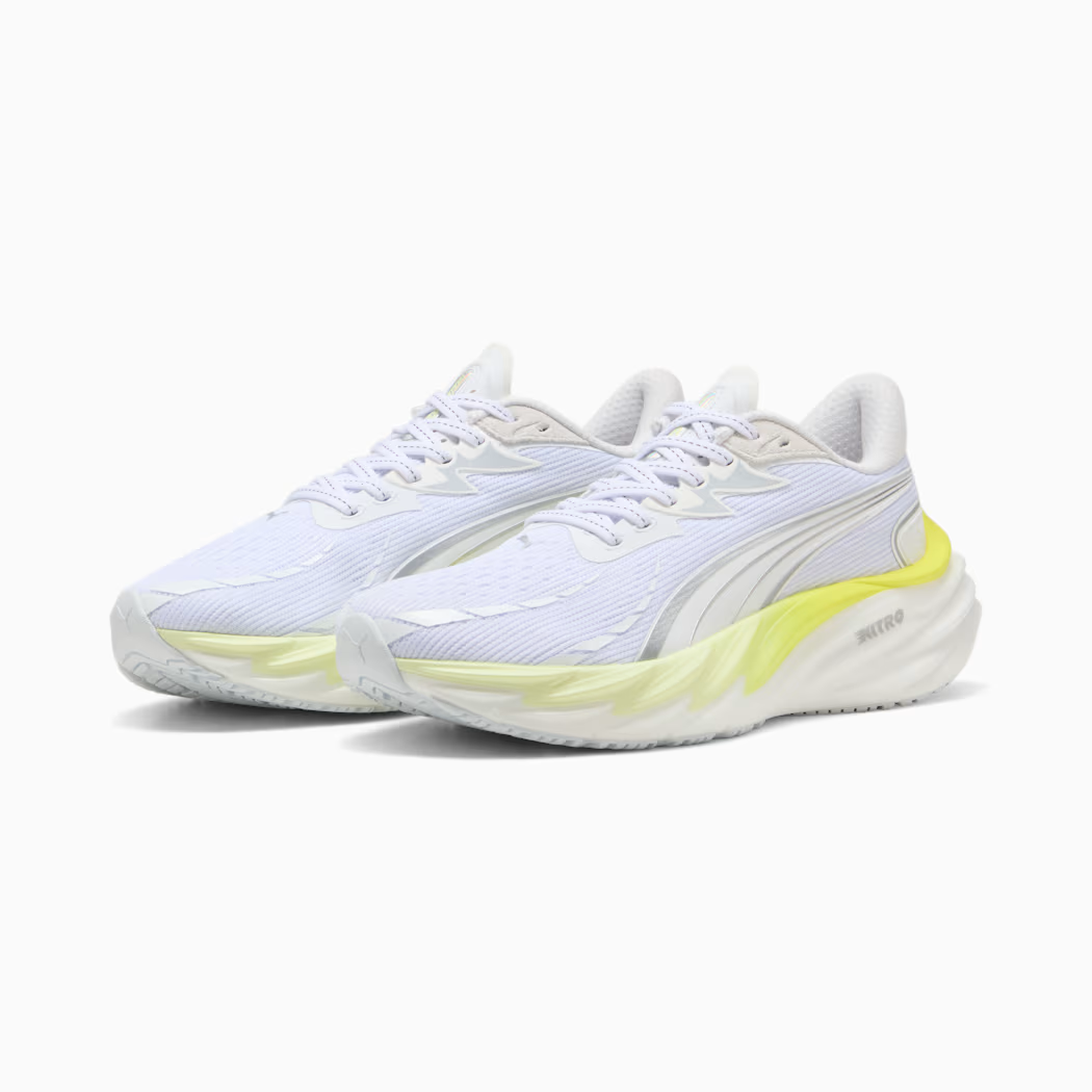 PUMA VELOCITY NITRO 4（Women's）PUMA WHITE-APPLE SPRITZ