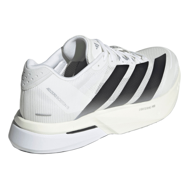 adidas ADIZERO BOSTON 13（Men's）フットウェアホワイト/コアブラック/ダッシュグレー