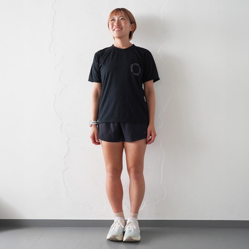 EAT DRINK SLEEP RUN / Circle Logo Tee (Black)