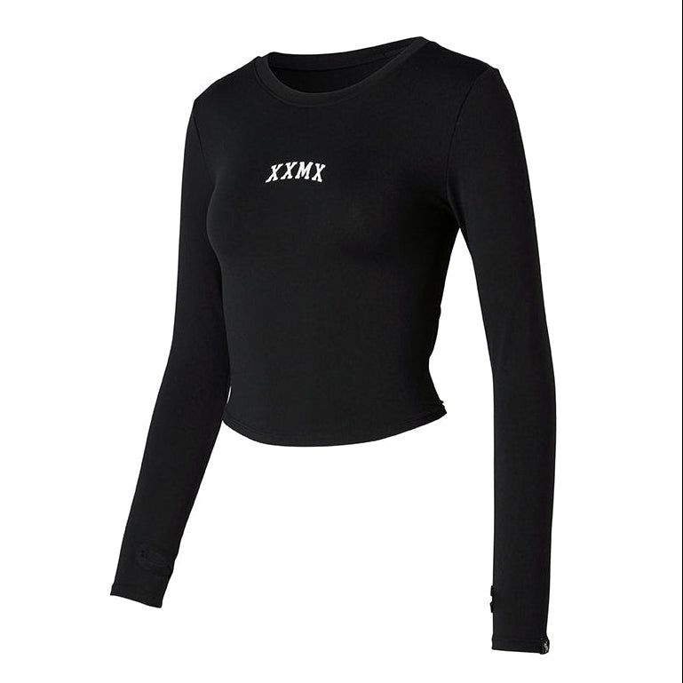 XEXYMIX コットンライク指穴付き Long-Sleeve Tee