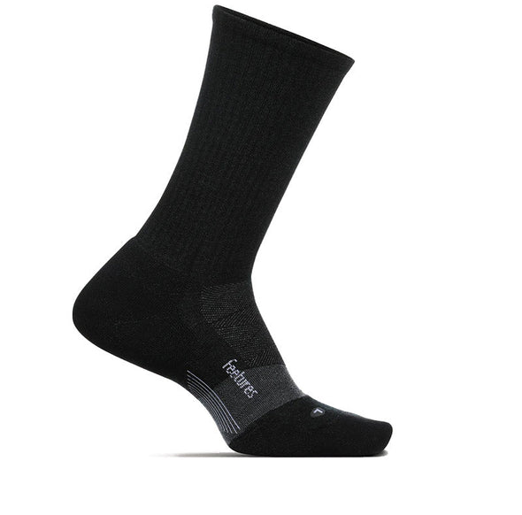 Feetures｜MERINO10 MAX CUSHION CREW (Charcoal) 