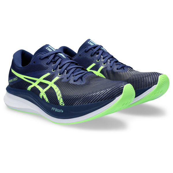 ASICS MAGIC SPEED 3 (Men's) BLUE EXPANSE/ILLUMINATE GREEN