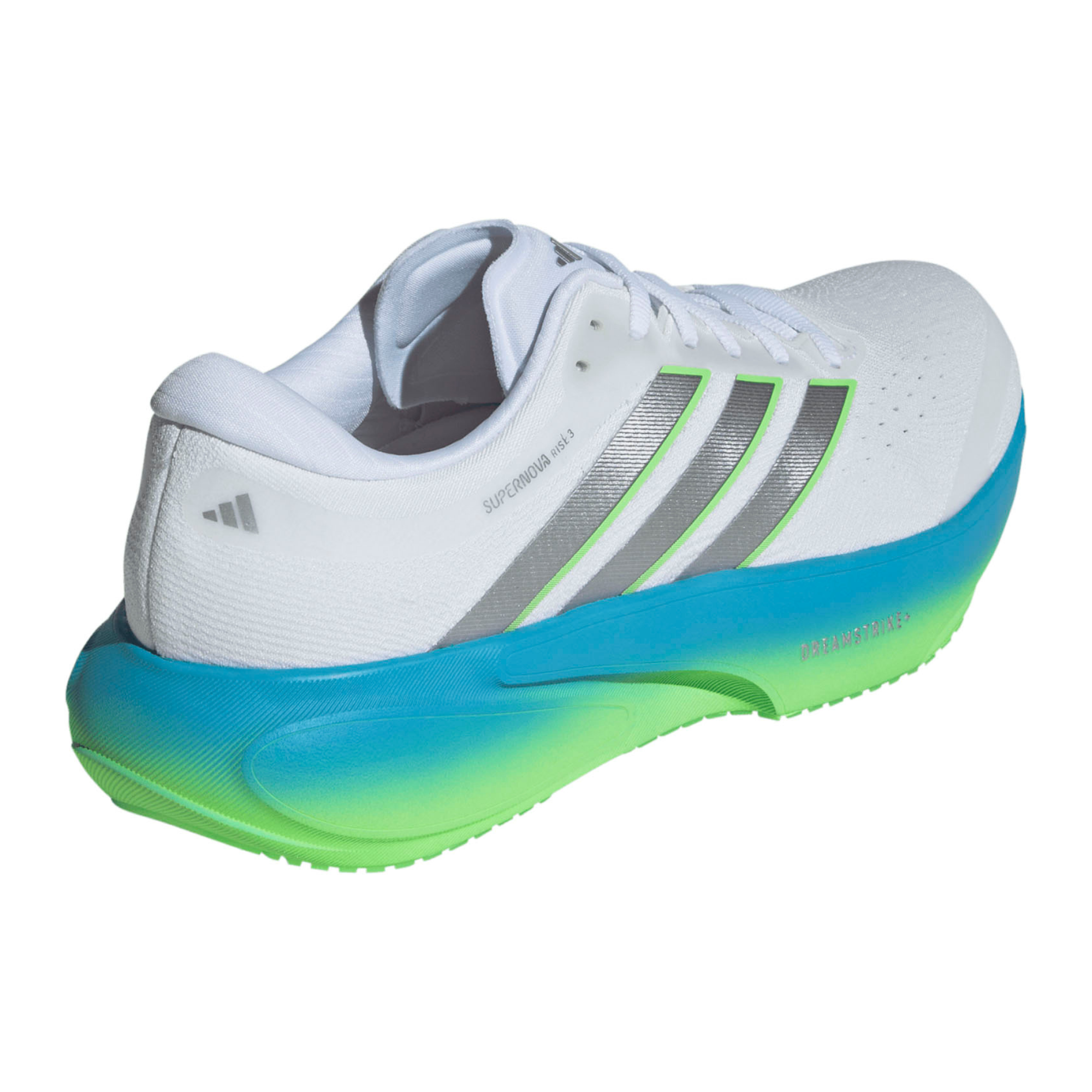 adidas SUPERNOVA RISE 3（Men's） フットウェアホワイト/シルバーメタリック/セミブルーバースト