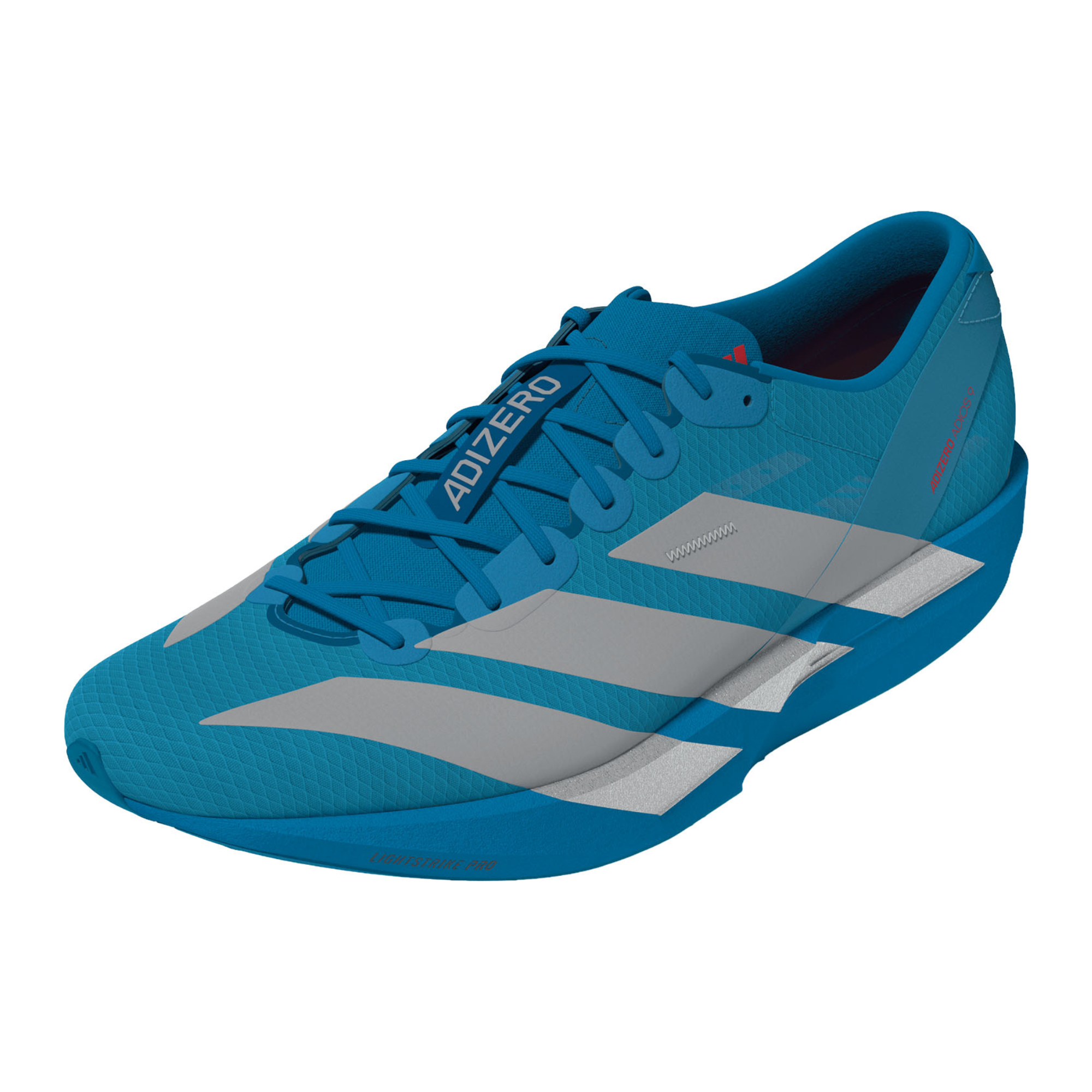 adidas ADIZERO JAPAN 9（Women's）ソーラーブルー/シルバーメタリック/ルシッドレッド