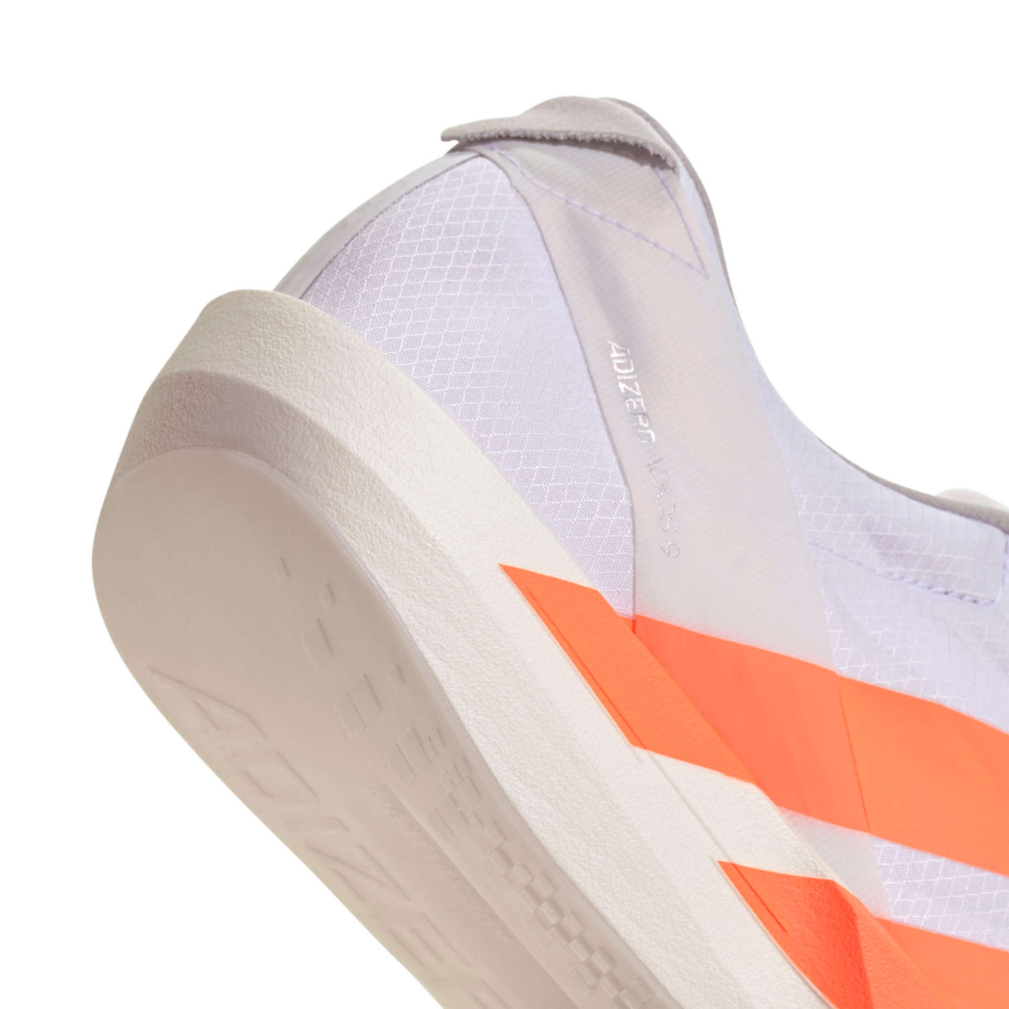 adidas ADIZERO JAPAN 9（Men's）フットウェアホワイト/ルシッドオレンジ/ルシッドレッド