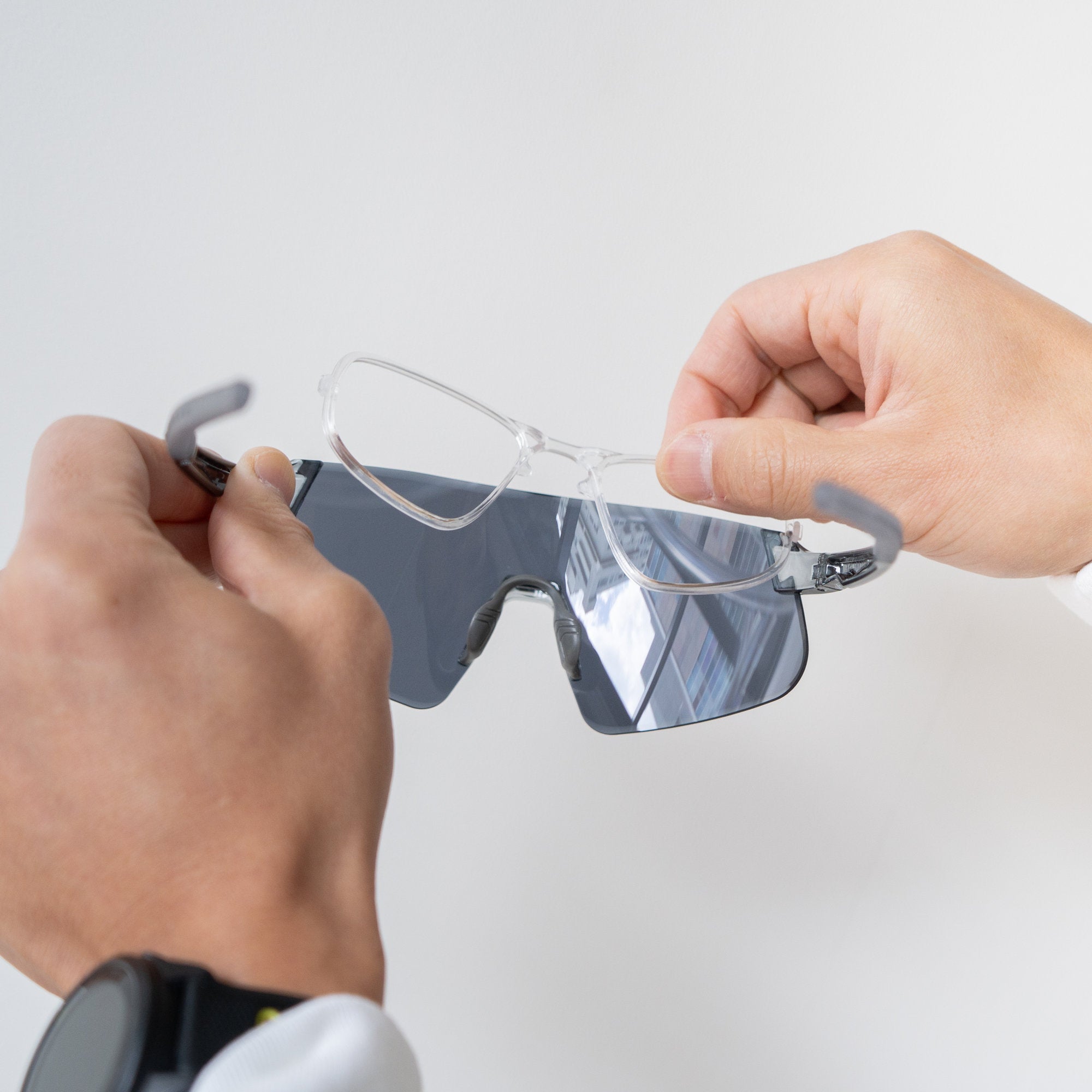 ALTALIST HAYATE R1 (Crystal Smoke Frame / Silver Mirror Lens)