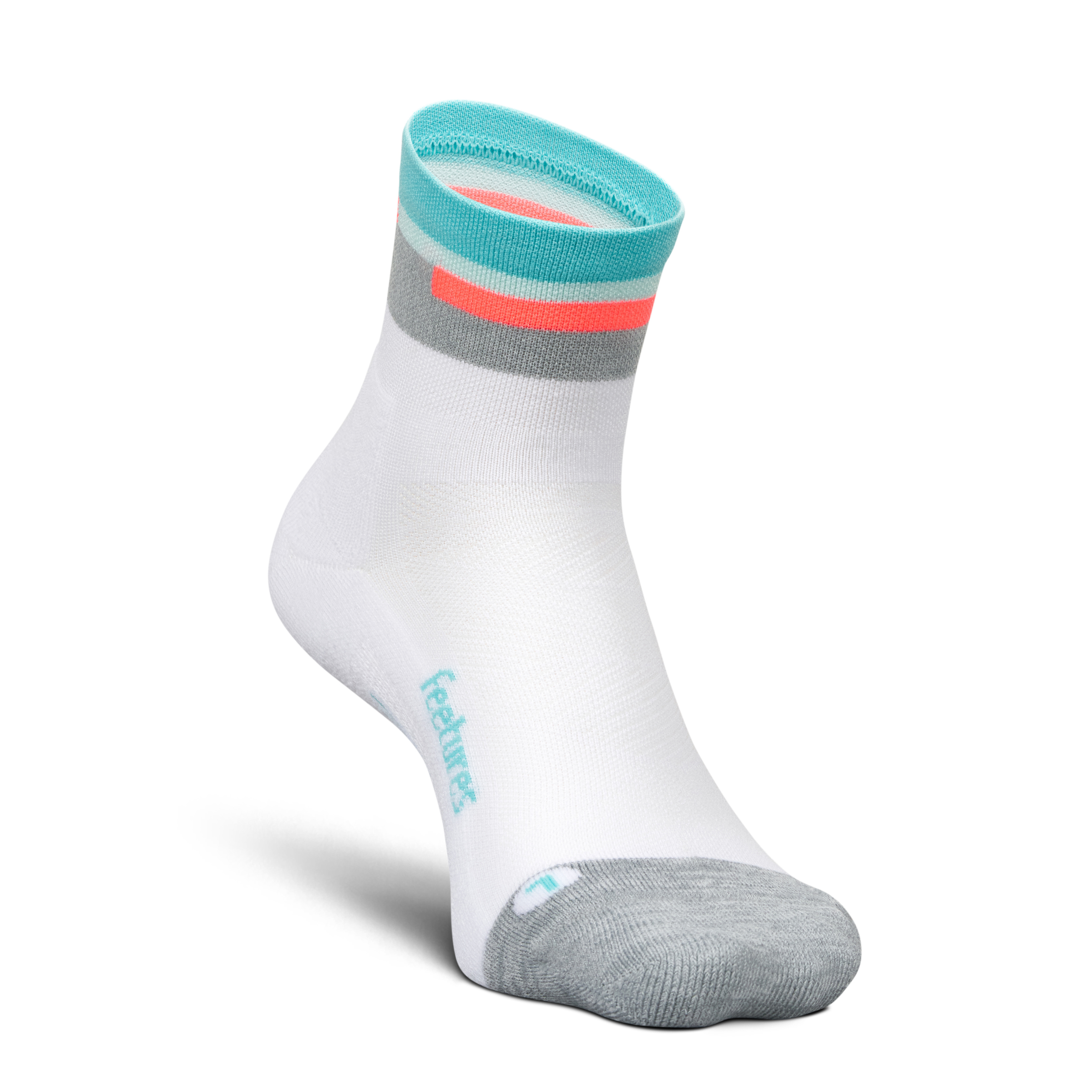 Feetures｜ELITE LIGHT CUSHION QUARTER (Aquatic White)