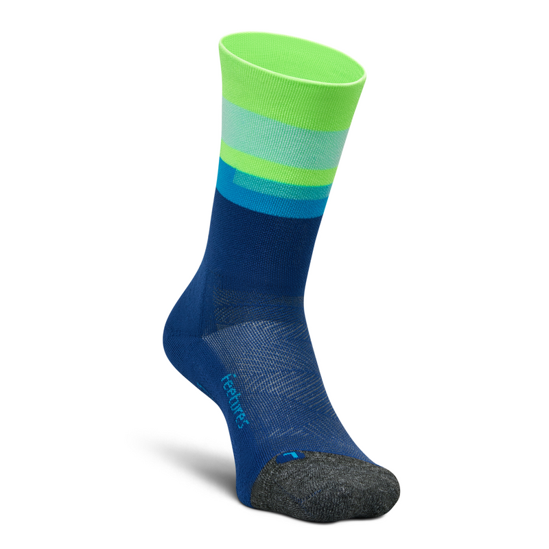 Feetures｜ELITE LIGHT CUSHION MINI CREW (Surfboard Blue)