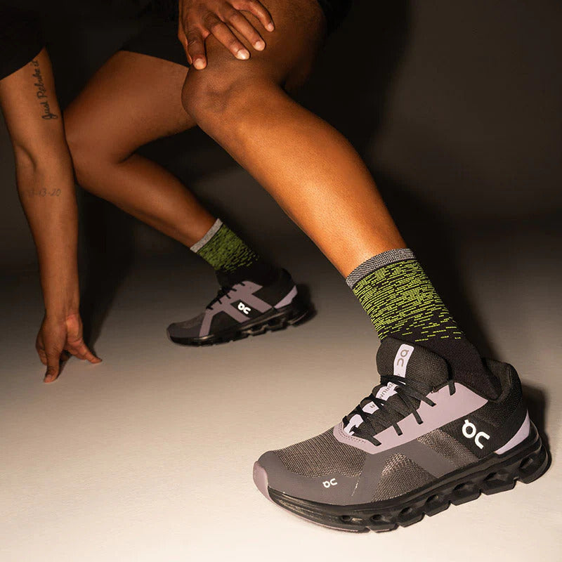 Feetures｜ELITE LIGHT CUSHION MINI CREW REFLECTIVE YARNS (Light Wave)