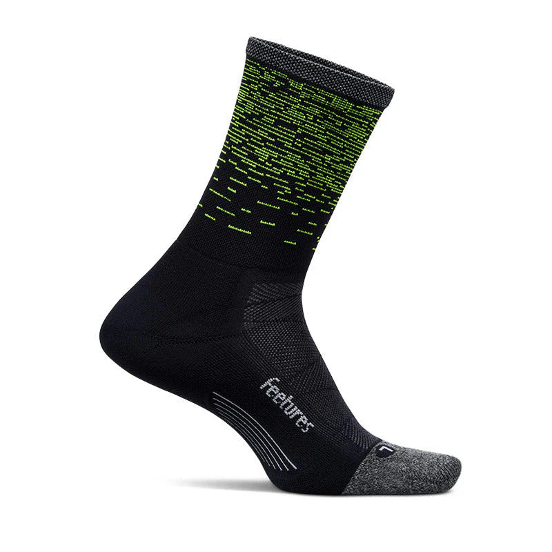 Feetures｜ELITE LIGHT CUSHION MINI CREW REFLECTIVE YARNS (Light Wave)