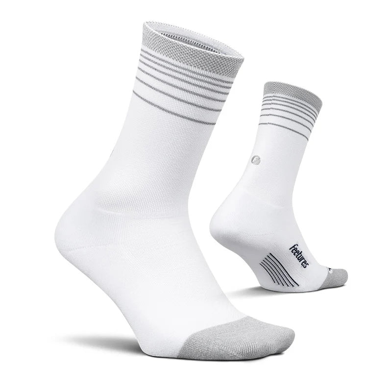 Feetures ELITE LIGHT CUSHION MINI CREW（リフレクティブモデル）