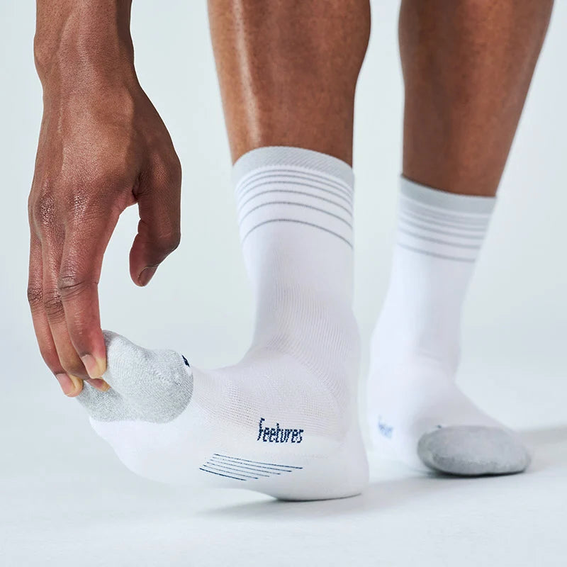 Feetures ELITE LIGHT CUSHION MINI CREW（リフレクティブモデル）