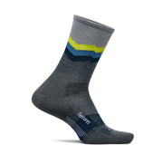 Feetures｜MERINO10 MAX CUSHION MINI CREW (Switchback Gray)