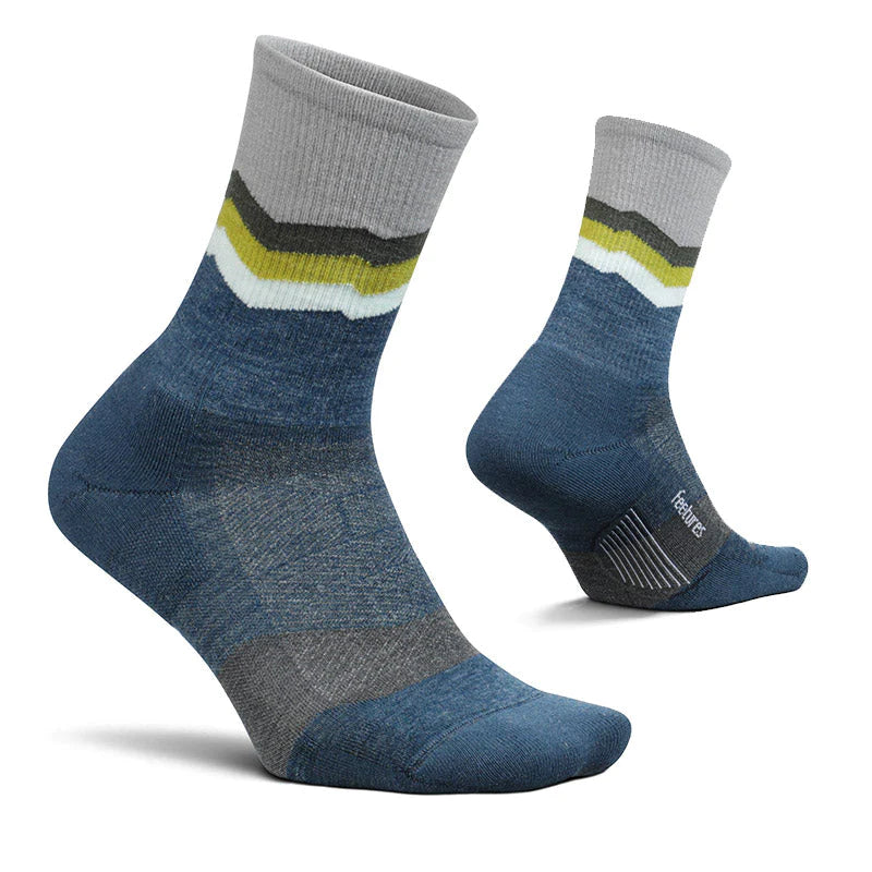 Feetures｜MERINO10 MAX CUSHION MINI CREW (Switchback Navy) 