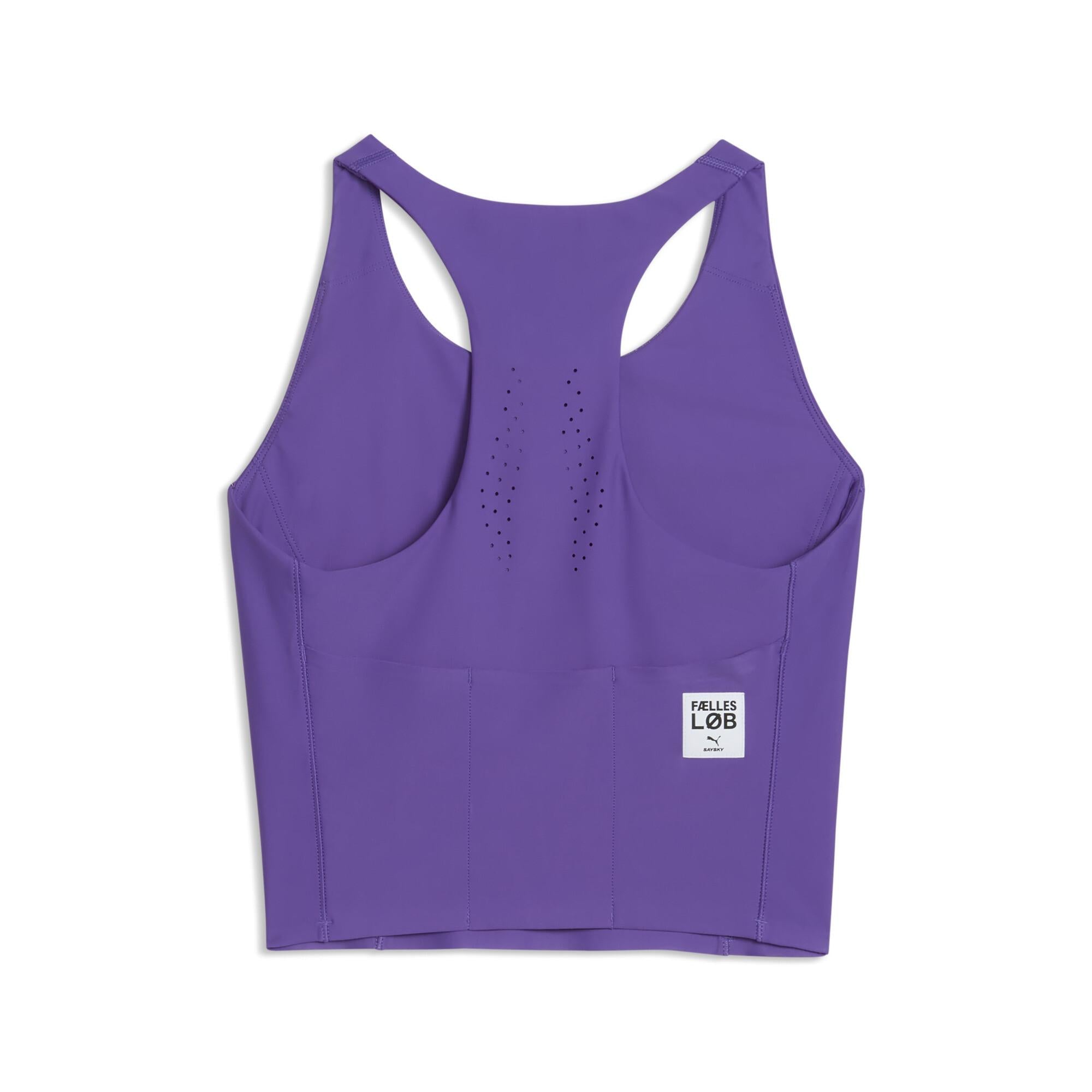 PUMA X SAYSKY LIGHTSTRIDE CROP TOP（Women's）Ultra Purple