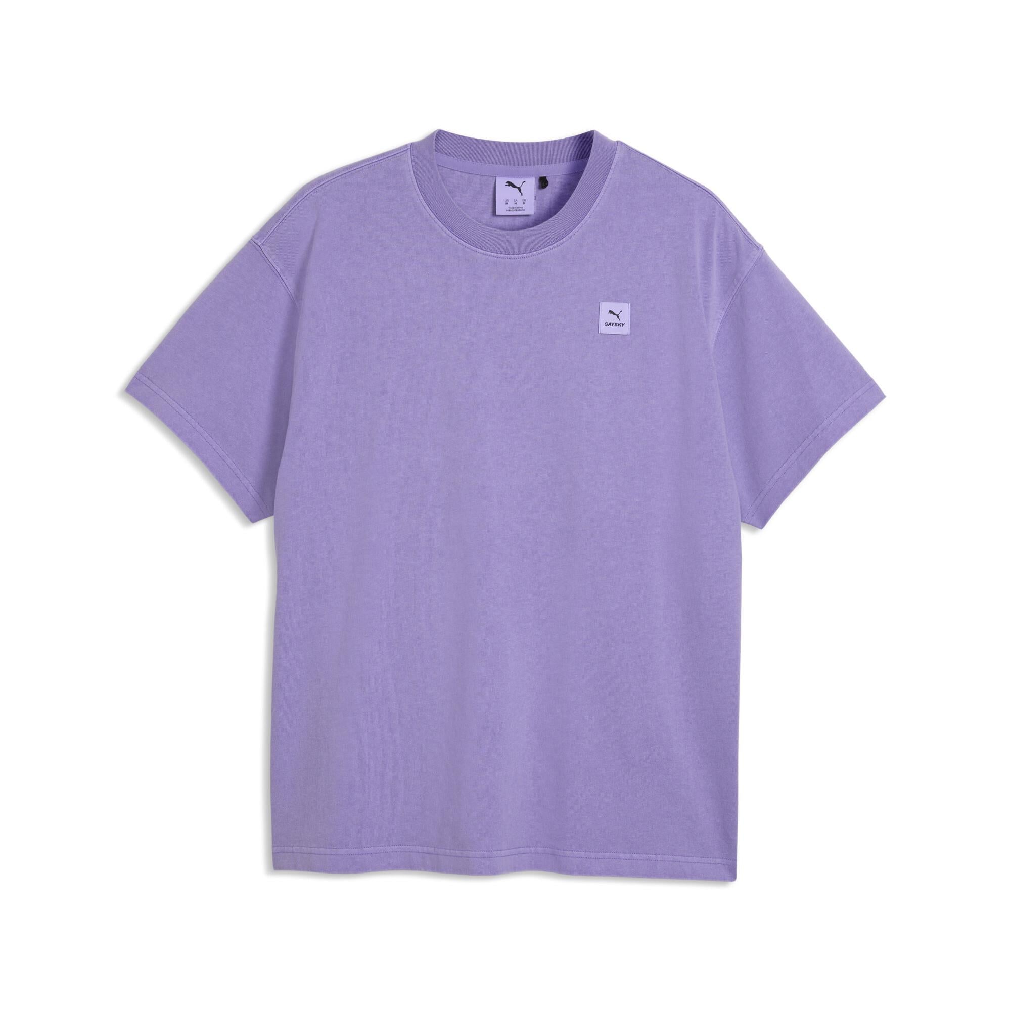 PUMA X SAYSKY GRAPHIC TEAM TEE（UNISEX）Lavender Alert