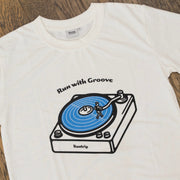 Run with Groove Track Record Tee