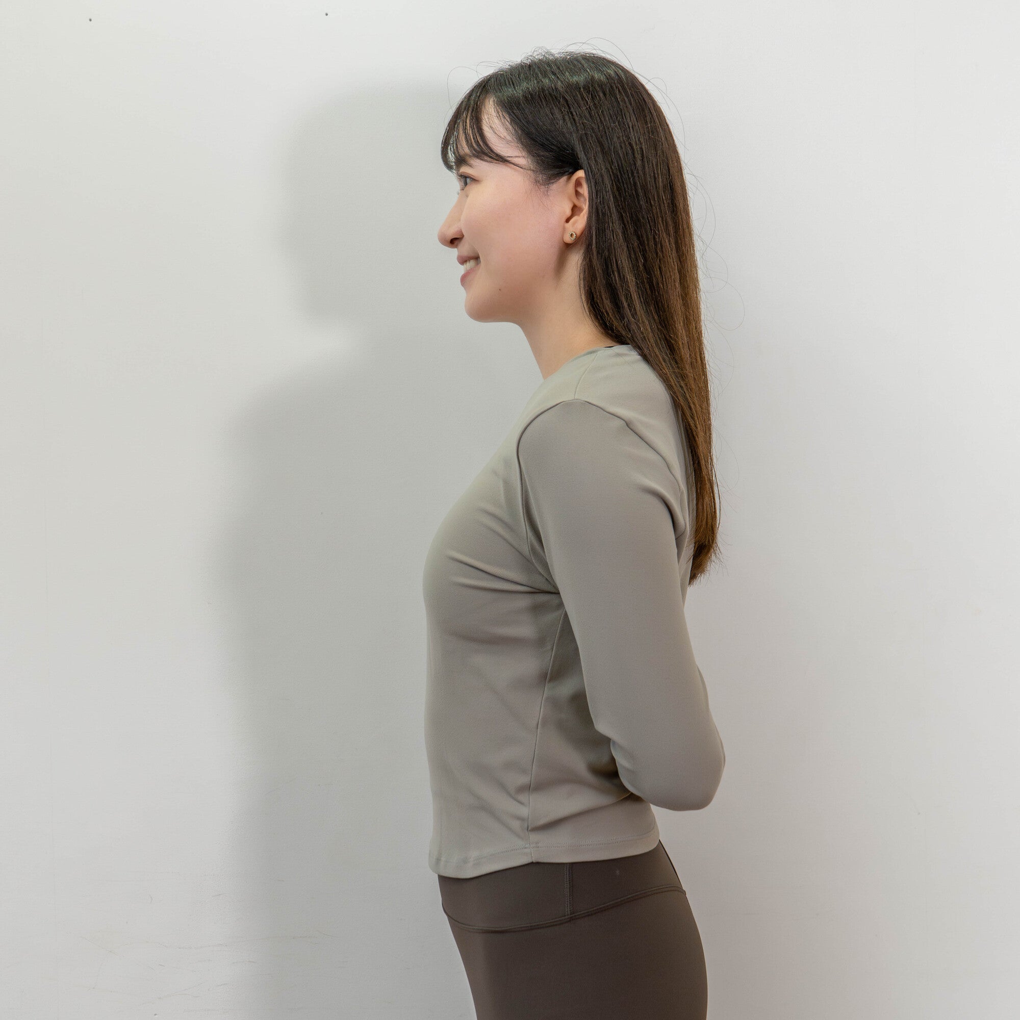 XEXYMIX コットンライク指穴付き Long-Sleeve Tee