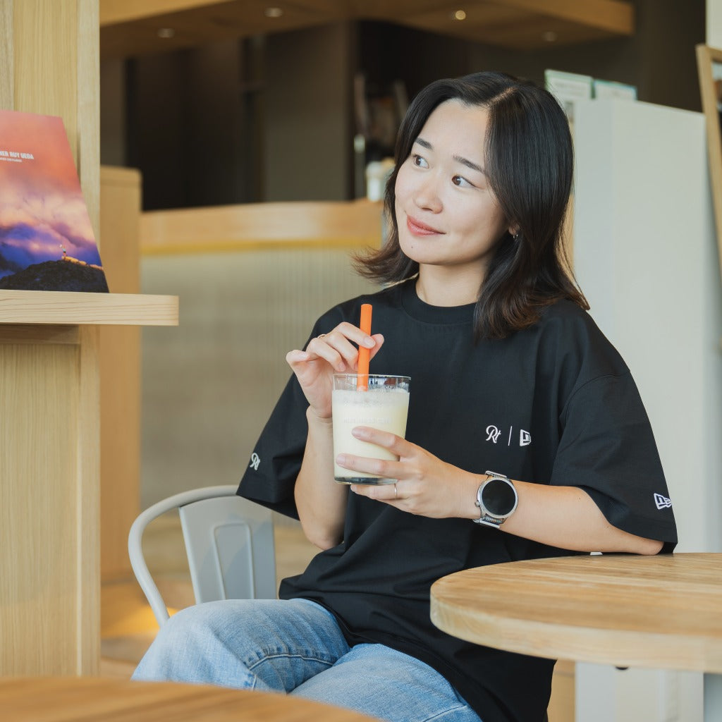 NEW ERA × Runtrip Utility Oversized Tee (Black)