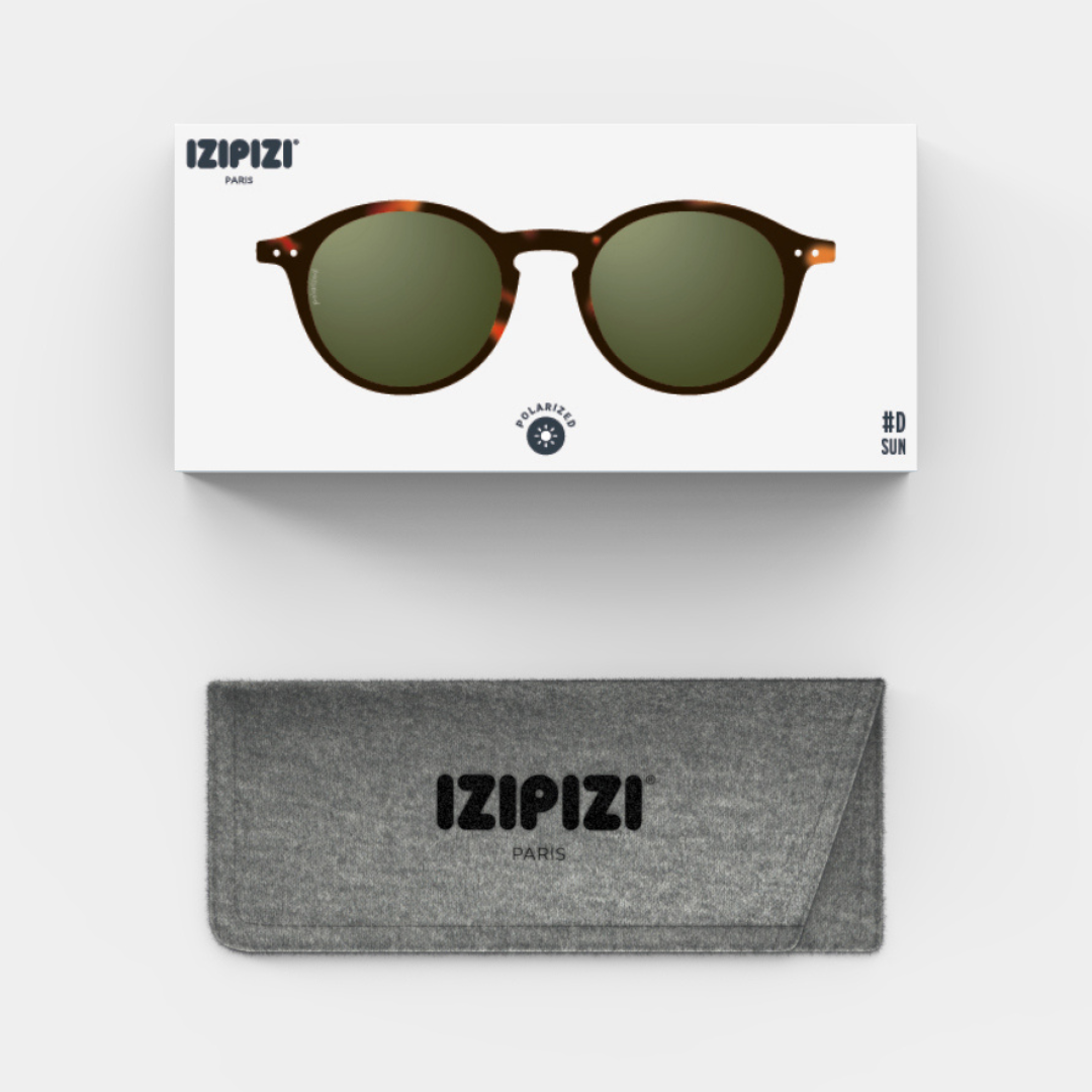 IZIPIZI SUN POLARIZED #D (TORTOISE) 偏光レンズサングラス