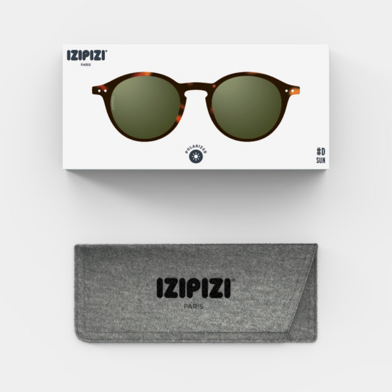 IZIPIZI SUN POLARIZED #D (TORTOISE) 偏光レンズサングラス