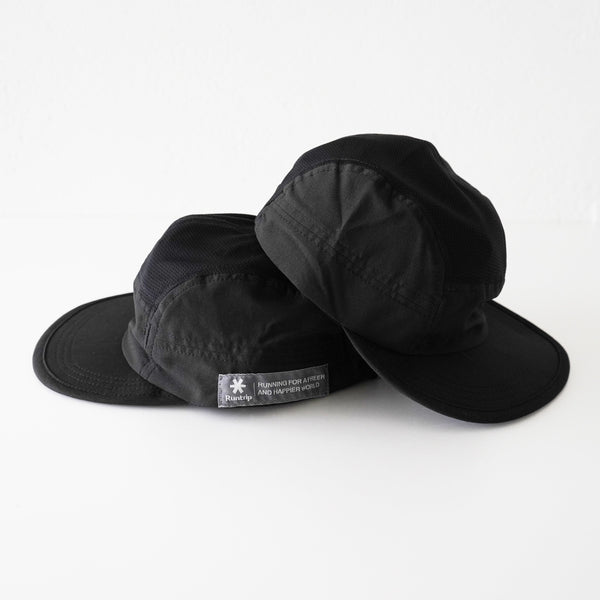 Runtrip Original 5Panel Cap 2nd Model（All Black）