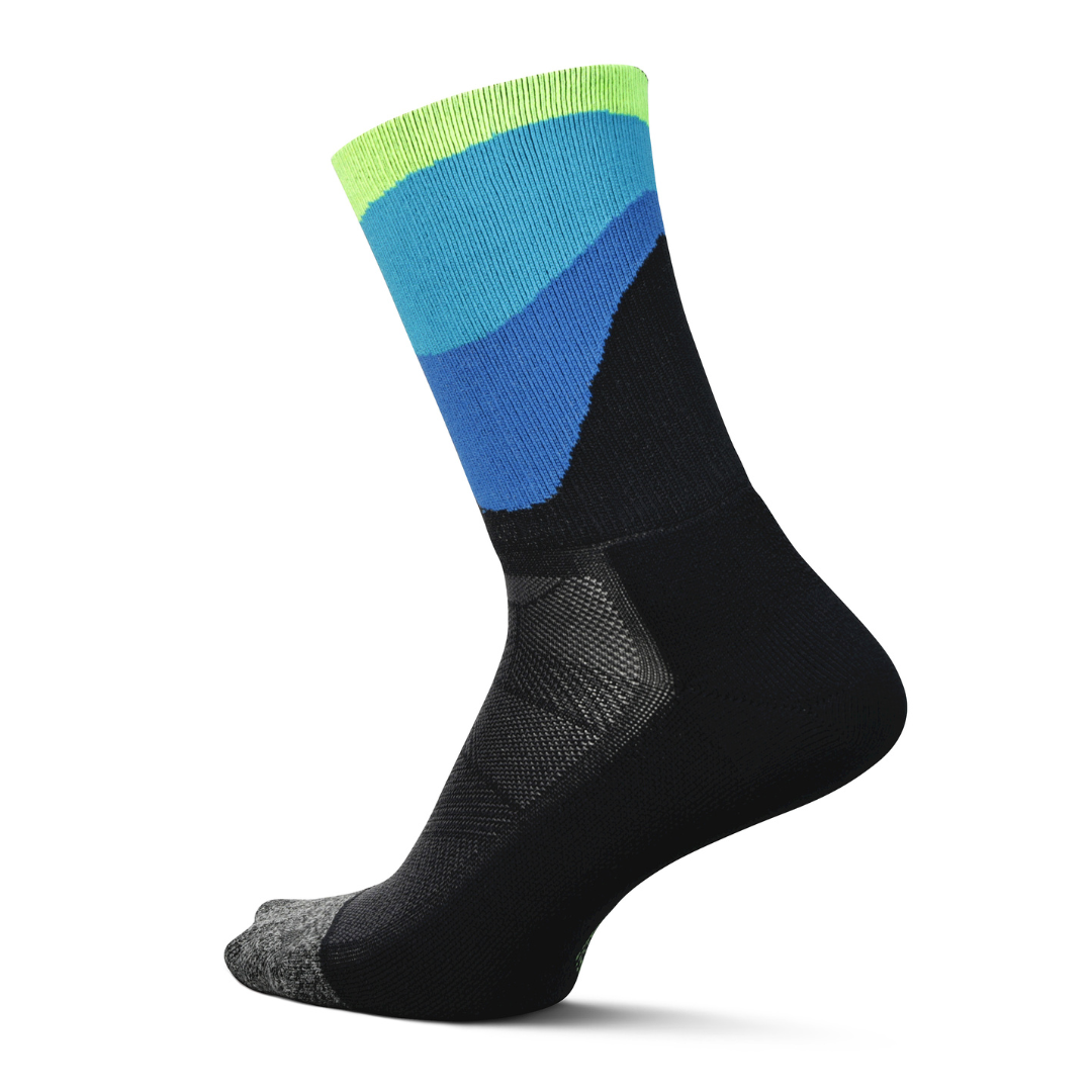 Feetures｜ELITE LIGHT CUSHION MINI CREW (Rhythmic Black)