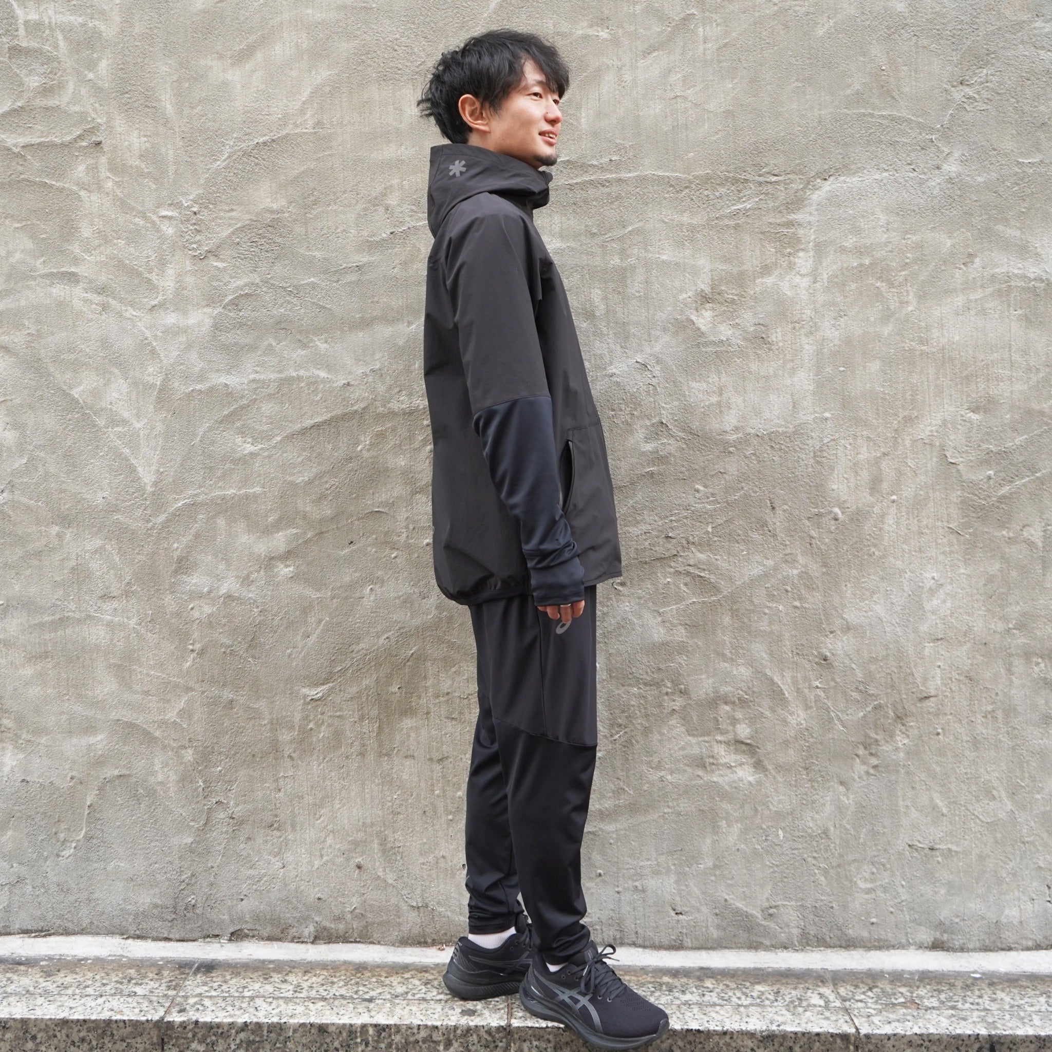 【展示サンプル】THE RUNNING JACKET by Runtrip 3rd model (Black)