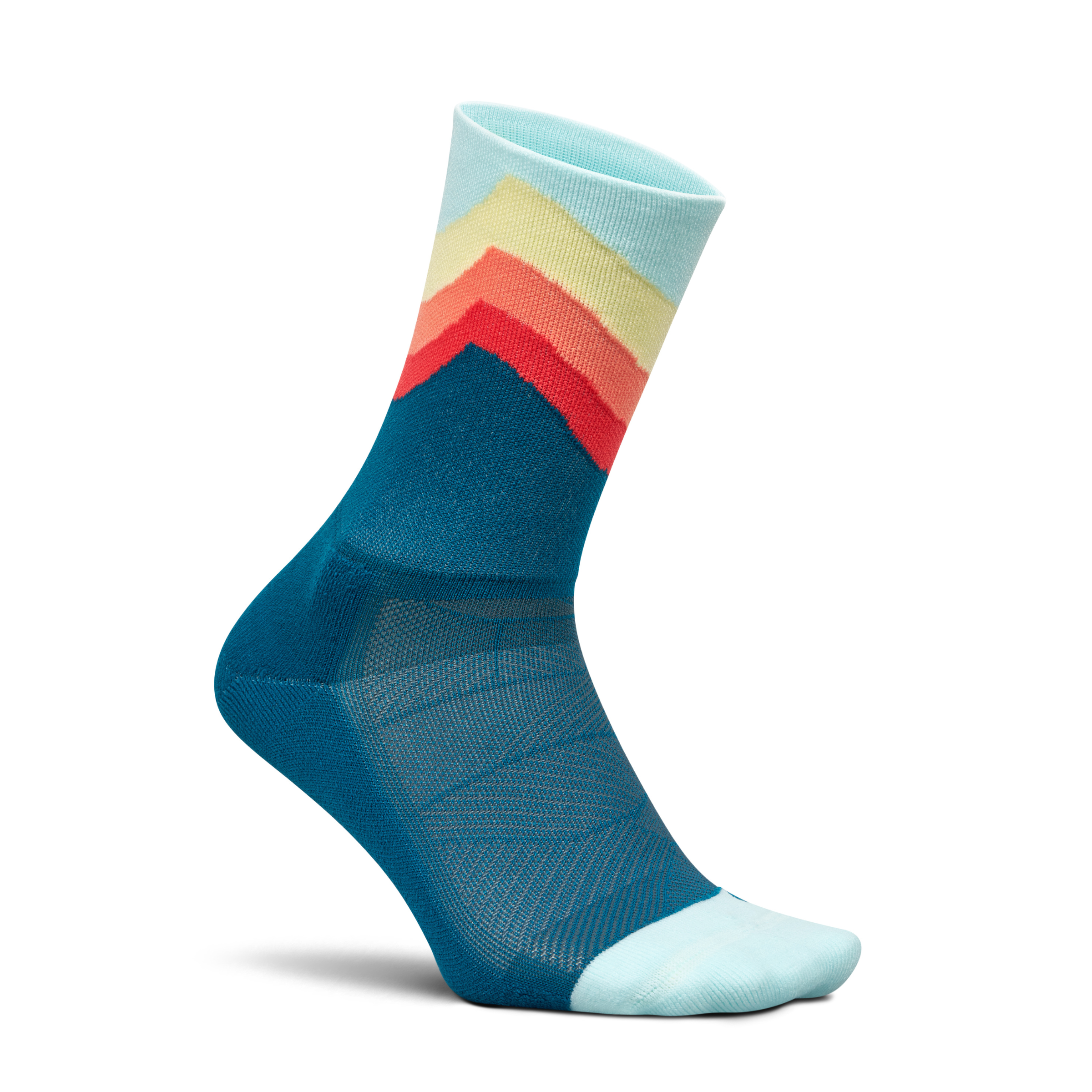 Feetures｜ELITE LIGHT CUSHION MINI CREW (Blue Swell)