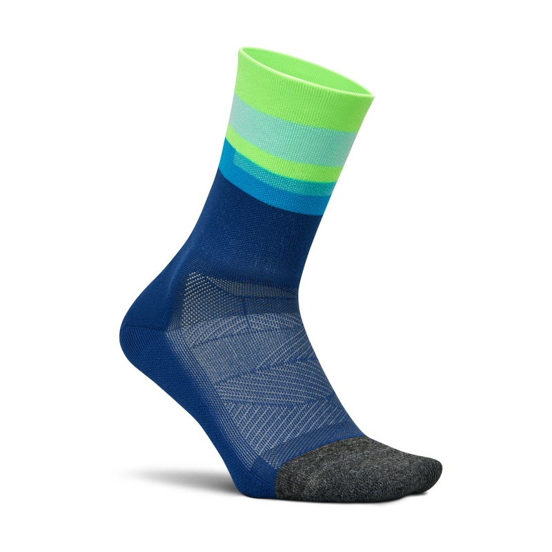 Feetures｜ELITE LIGHT CUSHION MINI CREW (Surfboard Blue)