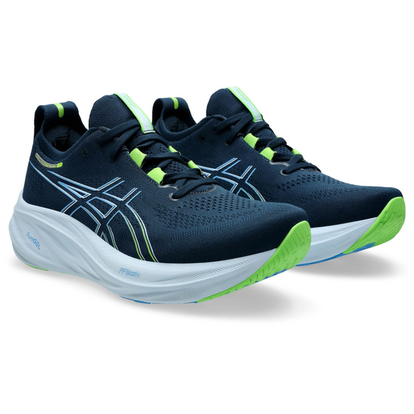 ASICS GEL-NIMBUS 26 (Men's) FRENCH BLUE/ELECTRIC LIME