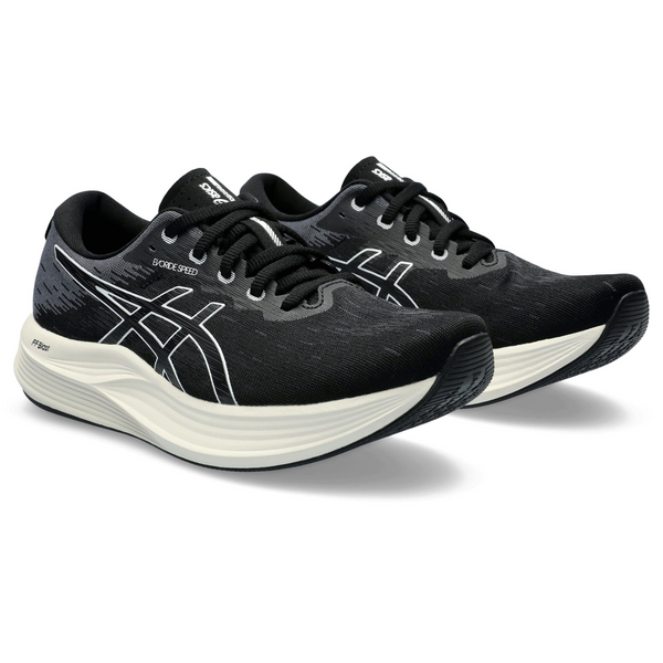 ASICS EvoRide SPEED 2 WIDE (Women's) BLACK/WHITE