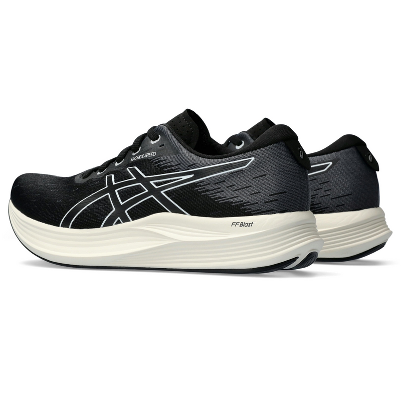 ASICS EvoRide SPEED 2 WIDE （Women's） BLACK/WHITE