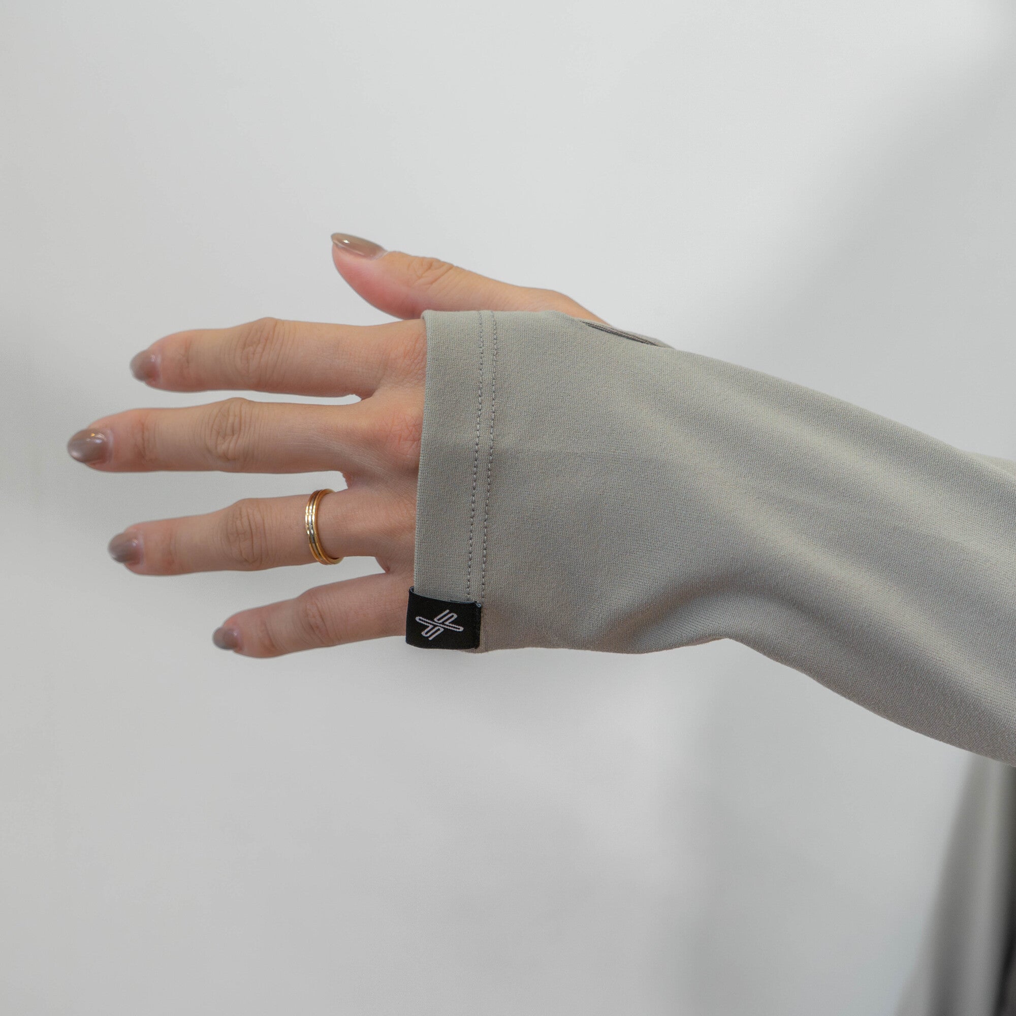 XEXYMIX コットンライク指穴付き Long-Sleeve Tee