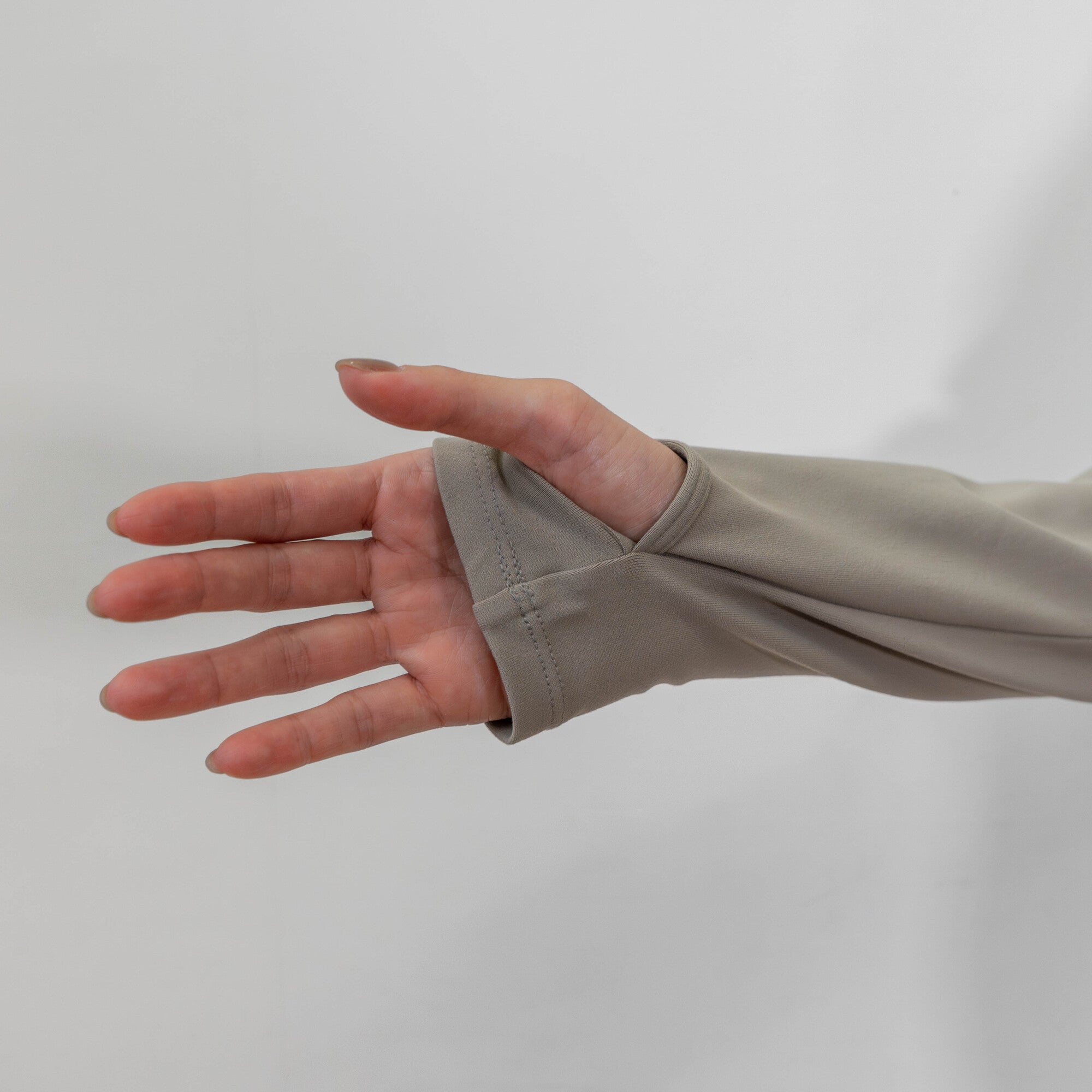 XEXYMIX コットンライク指穴付き Long-Sleeve Tee